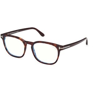 TOM FORD Man FT5868-B 052 Optische monturen Acetaat Donker Havana  Hurken Normaal