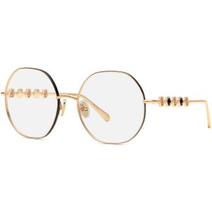 Philipp Plein Vrouw VPP070S plein Delight 02am Optische monturen Metaal Goud  Geometrisch