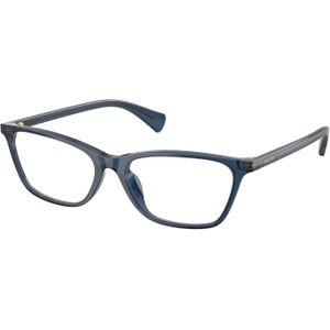 Ralph Lauren Vrouw RA7187U  6119 Optische monturen Acetaat Blauw Transparant Hurken Normaal