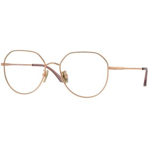 VOGUE EYEWEAR Vrouw VO4301D 5152 Optische monturen Metaal Goud Transparant Geometrisch Normaal