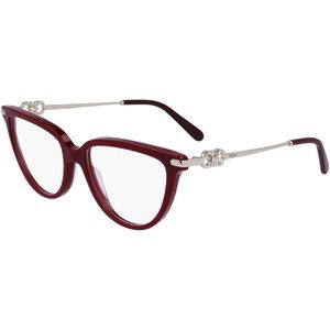 Ferragamo Vrouw SF2946 601 Optische monturen Plastic Rood  Kattenoog  Normaal