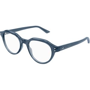 Gucci Man GG1894O 003 Optische monturen Acetaat Blauw Transparant Rotonde
