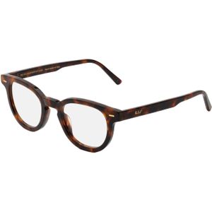 Retrosuperfuture Unisex SMZ Number 88 Classic Havana Optische monturen Acetaat Havana  Rotonde Normaal