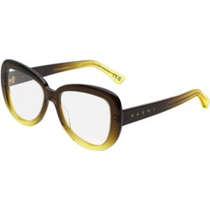 Marni Uniseks PFF Elephant Island Optical cod. Faded Mellow Optische monturen Acetaat Roos  Kwadraat