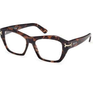 Emilio Pucci Vrouw EP5264 055 Optische monturen Acetaat Havana  Geometrisch Normaal
