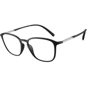 Giorgio Armani Man AR7276U 5042 Optische monturen Geïnjecteerd Zwart Transparant Kussen Normaal