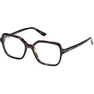 Guess Unisex GU50164 052 Optische monturen Acetaat Havana  Hurken Normaal