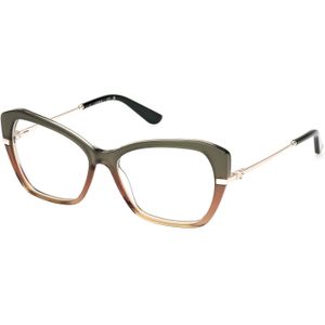 Guess Vrouw GU50183 095 Optische monturen Acetaat Groente  Geometrisch Normaal