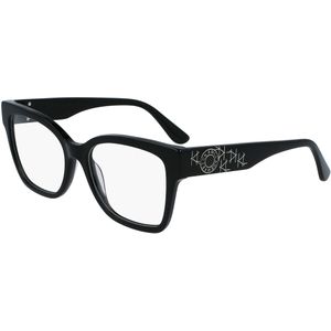 Karl Lagerfeld Vrouw KL6111R 001 Optische monturen Acetaat Zwart  Hurken Normaal Normaal