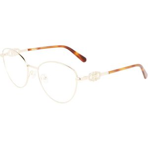 Ferragamo Vrouw SF2220R 717 Optische monturen Metaal Goud  Kattenoog