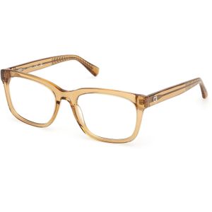 Guess Man GU50251 039 Optische monturen Acetaat Geel  Kwadraat Normaal