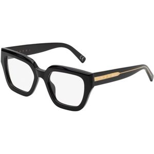 Marni Uniseks 4B7 Hallerbos Forest Black Optische monturen Acetaat Zwart  Kwadraat Normaal