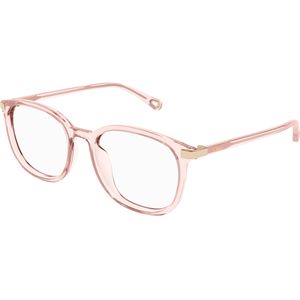 Chloé Vrouw CH0247OA 003 Optische monturen Acetaat Roos Transparant Kattenoog