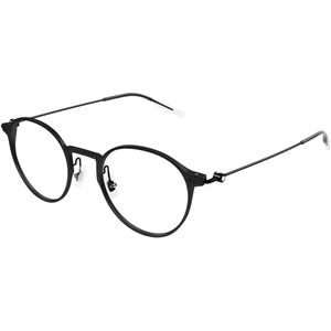 Montblanc Man MB0357O 002 Optische monturen  Zwart Transparant Rotonde