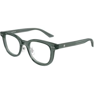 Montblanc Man MB0450OJ 008 Optische monturen Acetaat Grijs Transparant Rotonde