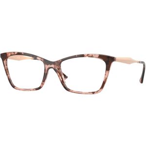 VOGUE EYEWEAR Donna VO5624 3199 Optische monturen Nylon Rosa Trasparente Farfalla Normale