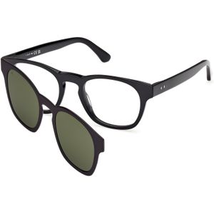 Web Man WE5468 001 Optische monturen Acetaat Zwart  Rotonde Normaal