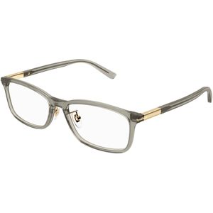 Gucci Vrouw GG1506OJ 004 Optische monturen Acetaat Bruin Transparant Kwadraat
