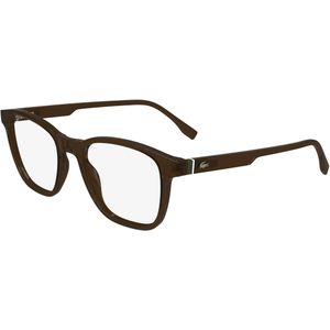Lacoste Man L2949 210 Optische monturen Bio-injectie Bruin  Hurken Normaal Normaal