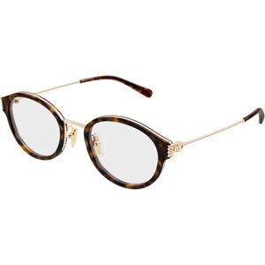 Gucci Vrouw GG1999OJ 002 Optische monturen Acetaat Havana Transparant Rotonde
