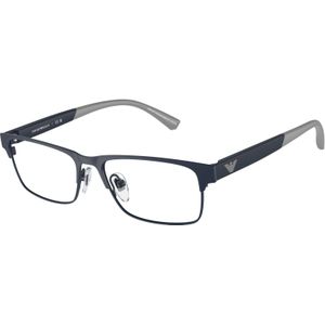 Emporio Armani Kind EK1001 3018 Optische monturen Metaal Blauw Transparant Hurken Normaal