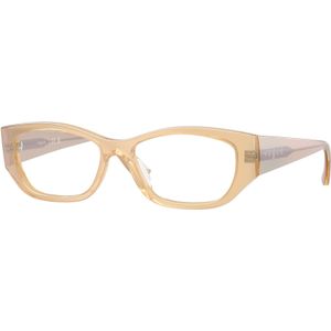 VOGUE EYEWEAR Donna VO5640U 3234 Optische monturen Acetato Marrone Trasparente Pillow Normale