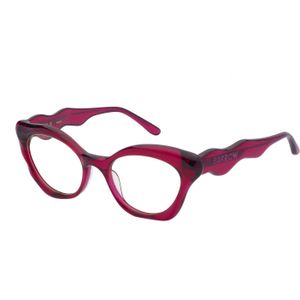 Barrow Vrouw VBA010 Liquid 06C1 Optische monturen Acetaat Roos Geel Vlinder Normaal