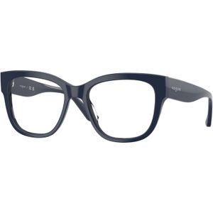 VOGUE EYEWEAR Vrouw VO5605  3240 Optische monturen Acetaat Blauw Transparant Kwadraat Normaal