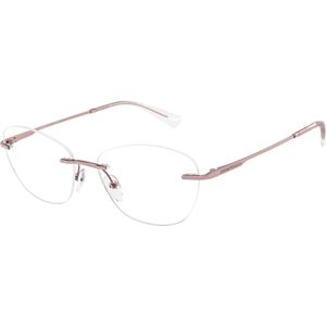 Emporio Armani Vrouw EA1167 3390 Optische monturen Metaal Roos Transparant Pantos Normaal