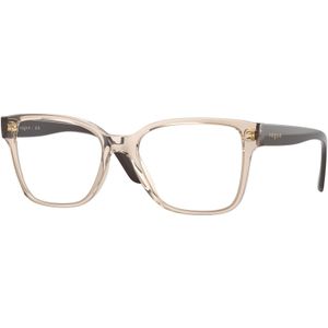 VOGUE EYEWEAR Vrouw VO5452 2884 Optische monturen Geïnjecteerd Bruin Transparant Hurken Normaal