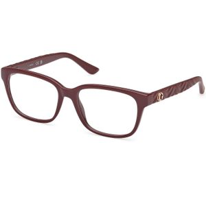 Guess Vrouw GU50308 069 Optische monturen Acetaat Bordeaux  Kwadraat Normaal