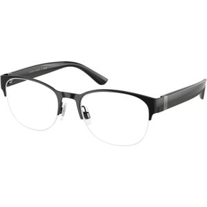 Polo Ralph Lauren Man PH1238  9223 Optische monturen Metaal Zwart Transparant Rotonde Normaal