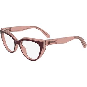 Calvin Klein Vrouw CKJ24628 605 Optische monturen Bio-injectie Bordeaux  Vlinder Normaal