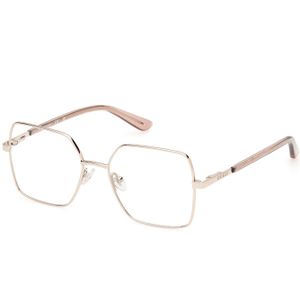 Guess Unisex GU8288 033 Optische monturen Metaal Goud  Hurken Normaal