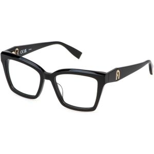 Furla Vrouw VFU823  0700 Optische monturen Acetaat Zwart  Vlinder
