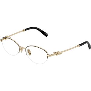 Tiffany Vrouw Tiffany TF1171D 6164 Optische monturen Metaal Zwart Transparant Rotonde Normaal