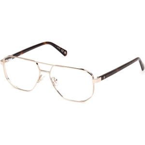 Guess Man GU50135 032 Optische monturen Metaal Goud  Hurken Normaal