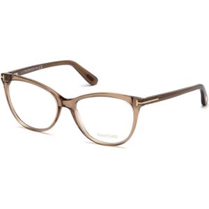 TOM FORD Vrouw FT5513 45 Optische monturen Acetaat Bruin  Geometrisch Normaal