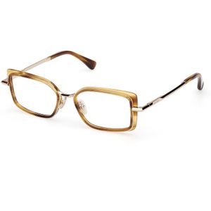 Max Mara Vrouw MM5186 050 Optische monturen Acetaat Bruin  Kwadraat Normaal
