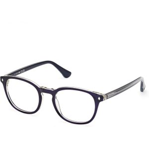 Web Man WE5441 92 Optische monturen Acetaat Blauw  Rotonde Normaal