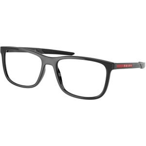 Prada Linea Rossa Man PS 07ov 1AB1O11 Optische monturen Nylon Zwart Transparant Kussen Normaal