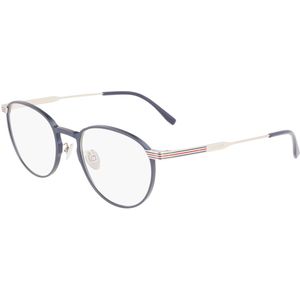 Lacoste Man L2284E 400 Optische monturen Metaal Blauw  Rotonde Normaal Fotochromatisch