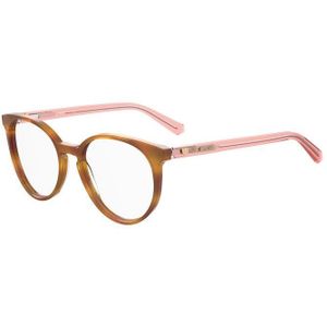 Moschino Vrouw Mol565/TN JX1 Optische monturen Acetaat Bruin  Rotonde