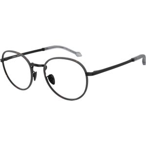 Giorgio Armani Man AR5151J 3001 Optische monturen Metaal Zwart Transparant Pantos Normaal