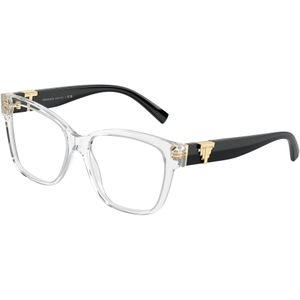 Tiffany Vrouw TF2246 8047 Optische monturen Acetaat Transparant Transparant Hurken Normaal