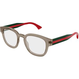 Gucci Man Gucci GG1992O 003 Optische monturen Acetaat Bruin Transparant Rotonde