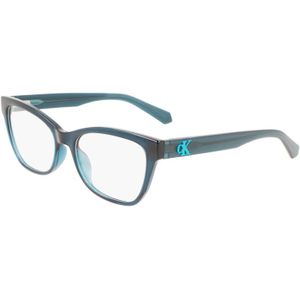Calvin Klein Vrouw CKJ22617 432 Optische monturen Plastic Blauw  Kattenoog