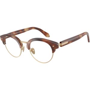 Giorgio Armani Man AR7283  6302 Optische monturen Acetaat Bruin Transparant Pantos Normaal