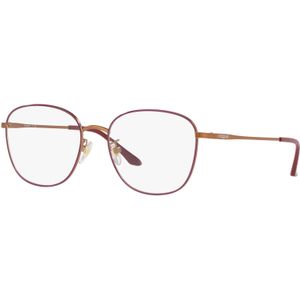 VOGUE EYEWEAR Vrouw VO4124D 5089 Optische monturen Metaal Rood Transparant Hurken Normaal