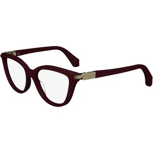 Ferragamo Vrouw SF2974 601 Optische monturen Acetaat Bordeaux  Kattenoog Normaal Normaal